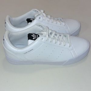 Adidas Originals Court Tourino Bold White Ivory Men’s sneakers Size 12
